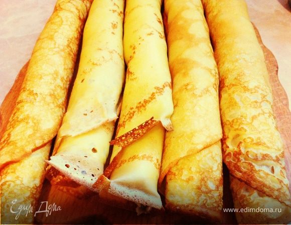 Завернуть в блинчики нашу начинку (картофельное пюре нужно для лучшего размазывания начинки;)
