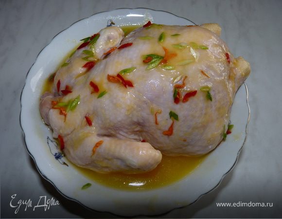 Мариновать курицу 2 часа.