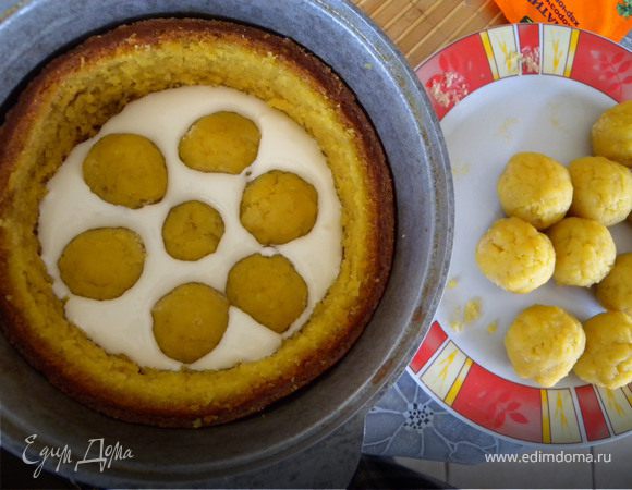 ...закладываем шариками... 