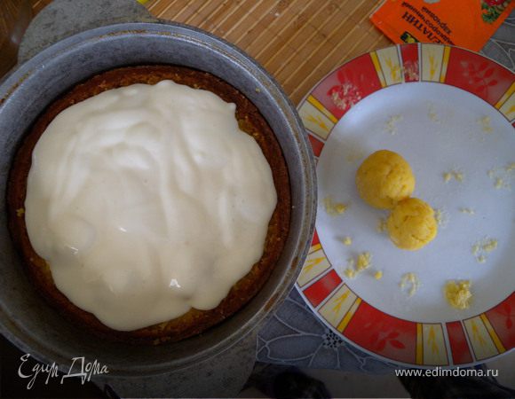 ...залить суфле до верха