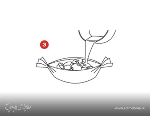 Положить один за другим кусочки баклажанов,помидоров, красного лука и листики базилика в лодочки, чередуя (как книги на полке), сдабривая их солью и черным перцем.
Посыпать козьим сыром сверху и печь при температуре 200°С (220°С) пока сыр не подрумянится.