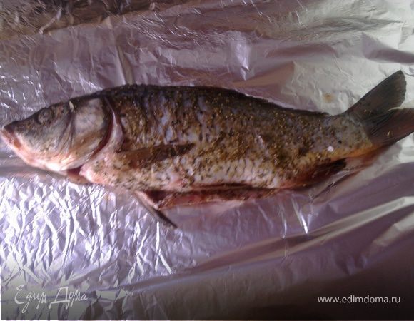 Выкладываем на фольгу.