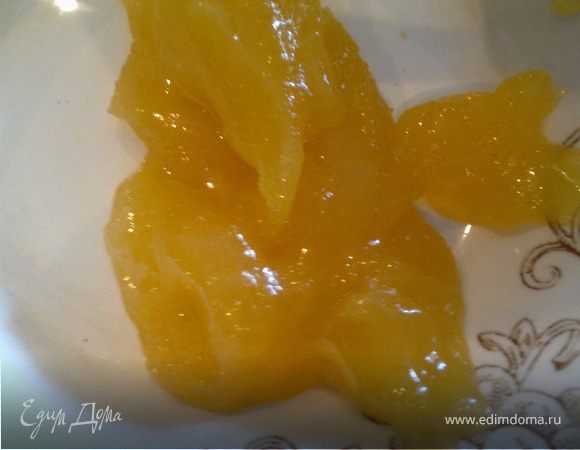 Мед растопить или на паровой бане или в микроволновке.