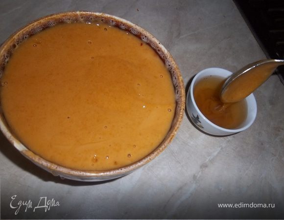 Соединяем варенье с желатином