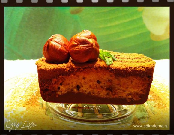 да, самое главное! Мусс обволакивает тесто со всех сторон, получается как-будто шоколадный батончик, а в серединке тесто...Это очень красиво! А как же это вкусно!!!!