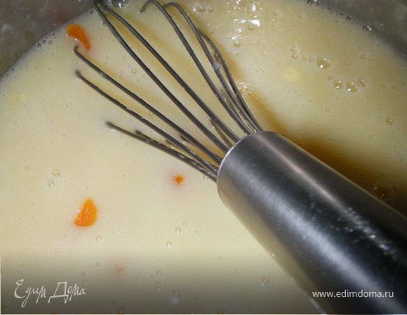 Добавляем в крем курагу