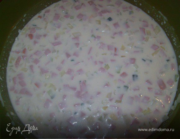 Все перемешать...

приятного аппетита..)!