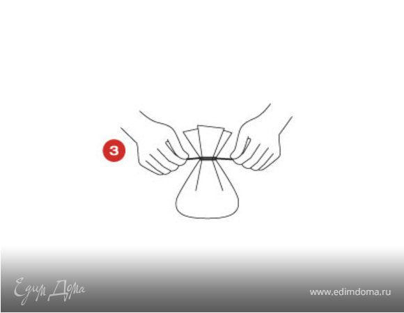 СОВЕТ: Для скрепления роллов используйте зубочистки.