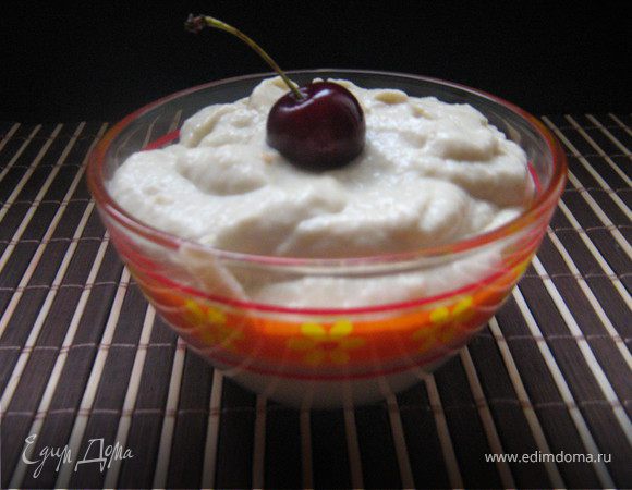 Получается вот такой баклажанный крем