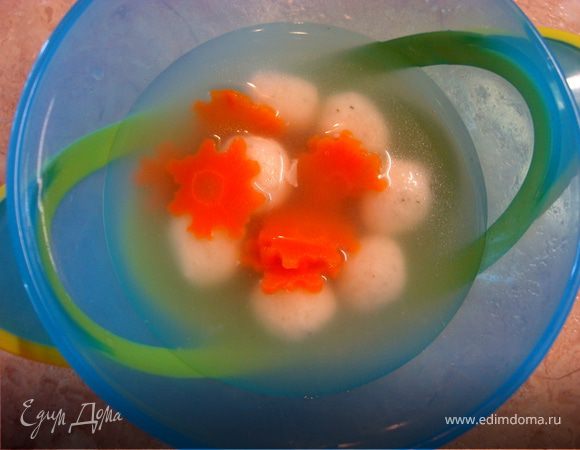 А это тарелочка моего самого главного едока;)))