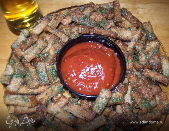 Далее выложить на блюдо и наслаждаться...)))

Можете добавить какой- нибудь соус, но тогда не надо добавлять чеснок..)