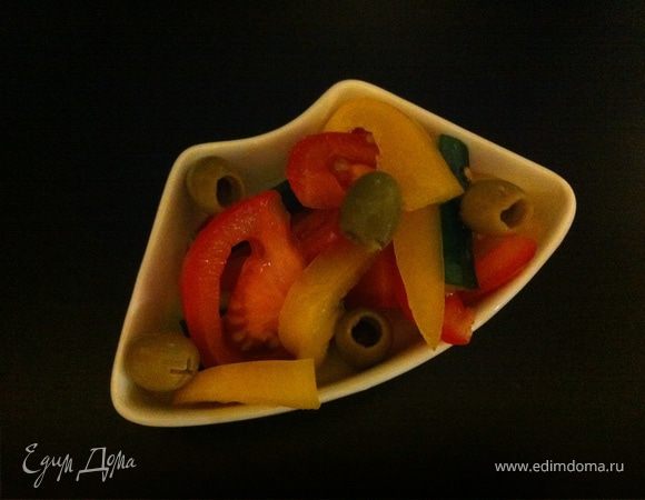 перед подачей сделайте легкий салатик 
