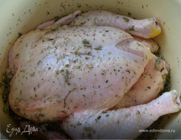 Маринуем. чем дольше - тем лучше. время от времени переворачиваем. 