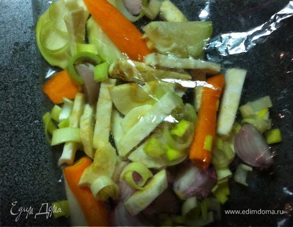 я запекал в пакете для запекания