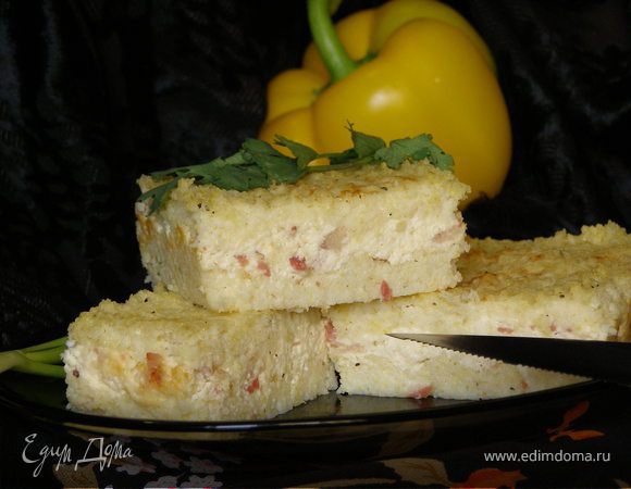 Дать остыть в форме. Переложить на блюдо и подавать на стол. Приятного аппетита!