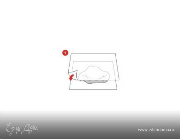 Раскатать слоеное тесто скалкой между двумя листами кулинарной бумаги SAGA до тонкого слоя. Поднять нижний лист с тестом и поместить в блюдо для запеканки. Обрезать выступающую часть бумаги. Почистить картофель и лук, нарезать картофель, лук и колбаски ломтиками, затем смешать с вялеными томатами. Смесь распределить поверх теста. 