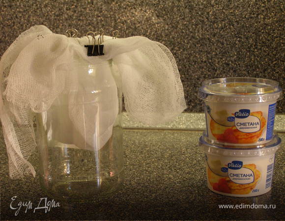 За сутки следует сделать отвешенную сметану.