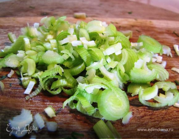 Чеснок - порубить 