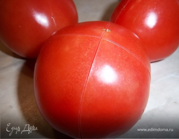Бланшируем помидоры