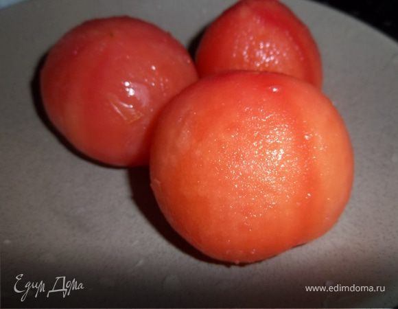 Очищаем от шкурки и нарезаем