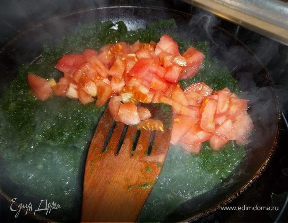 Добавляем помидоры