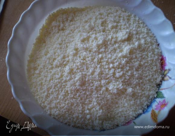 Для начинки протрите творог через сито, замочите желатин в о,5 ст холодной воды