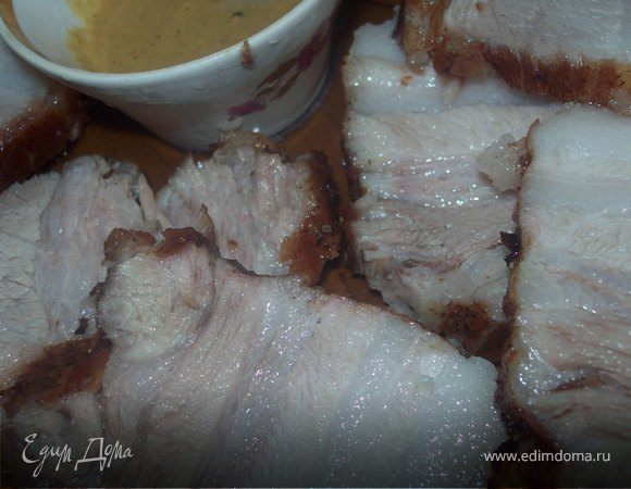 Для илюстрации я использовала сваииную грудинку от Nata...Если Вы еще не попробовали ее ...огромное упущение с вашей стороны..)