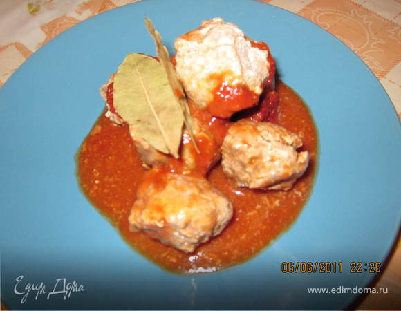 И вот тефтели готовы...Приятного аппетита всем!