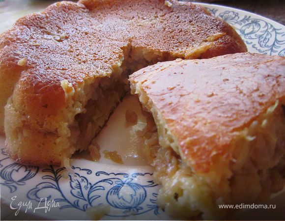 Пирог получается воздушным!