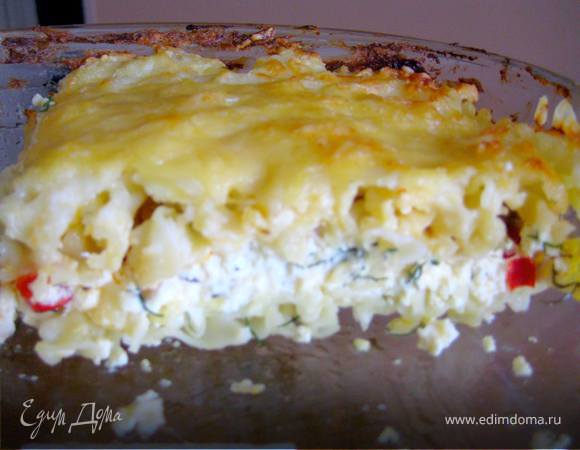 Выпекаем в духовке при температуре 200 градусов около 25 минут.Подаем сразу после приготовления.Вот такая красота получается)