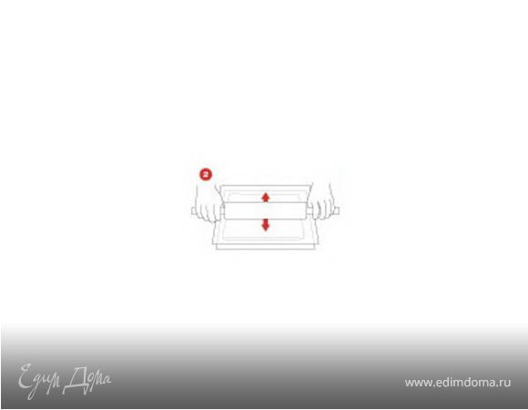 На противень выложить лист кулинарной бумаги, вылить на бумагу тесто, разровнять кондитерской лопаткой до формы прямоугольника.
Тесто поместить в печь, выпекать 10-12 мин. 
Достать из печи. Снять бумагу, полностью охладить на решетке, переложить в холодильник.

