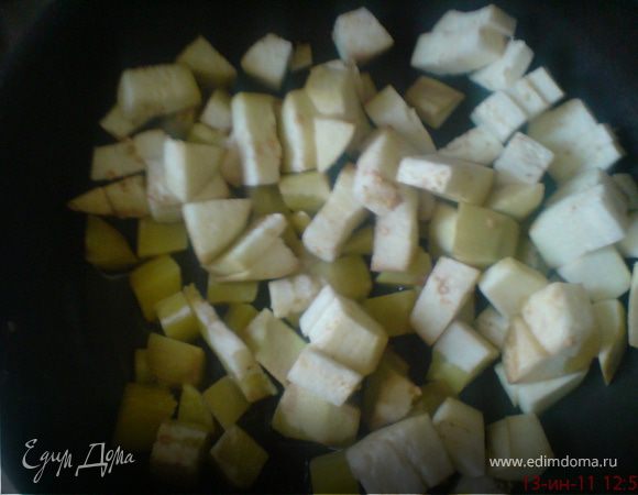 нарезать кубиками