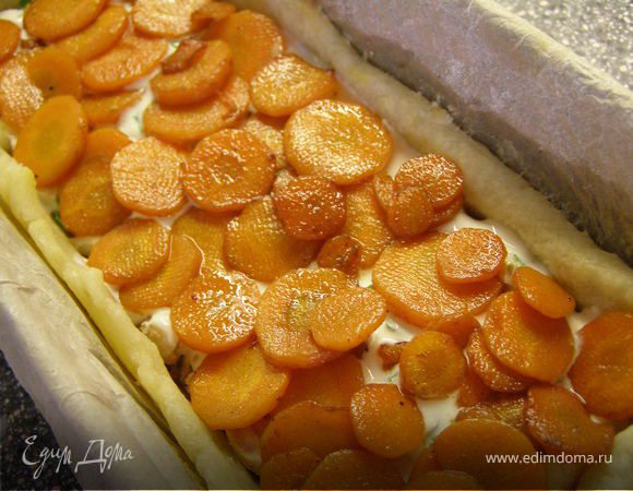 Далее следует пожаренная морковь…