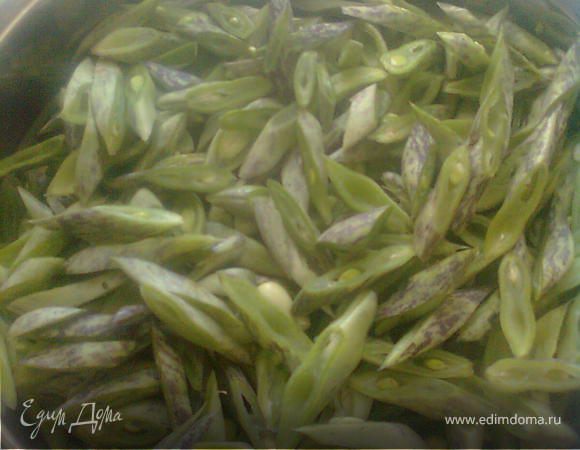 фасоль порезать ломтиками