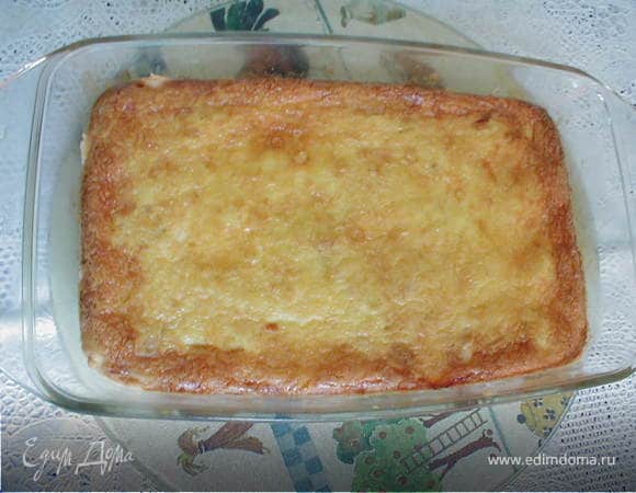 Поставить в предварительно разогретую до 200 ºС духовку  на 40 минут.