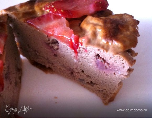 Выпекать 30-40 минут при 180 градусах. При желании можно сделать на бисквите или корж из печенья+масло!:)