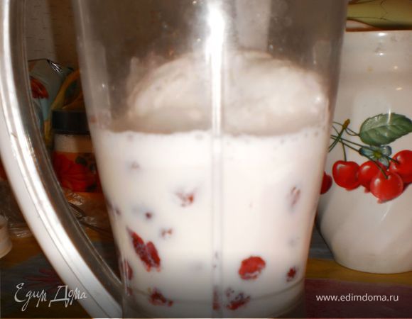 все ингредиенты взбить в блендере 