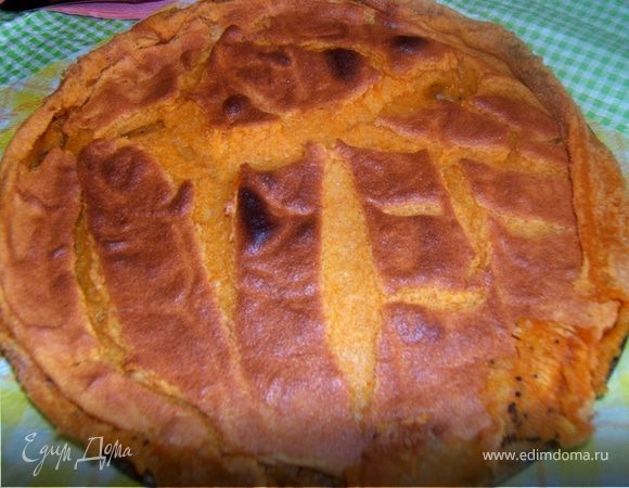 выпекать при 200 С, где-то 30 минут, у меня вышло так))