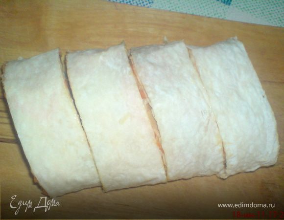 нарезать на небольшие ломтики и дать постоять час.