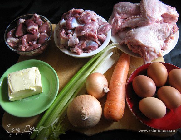 Не обходимые продукты: