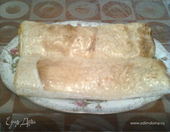 рулет готов) приятного апетита!!!