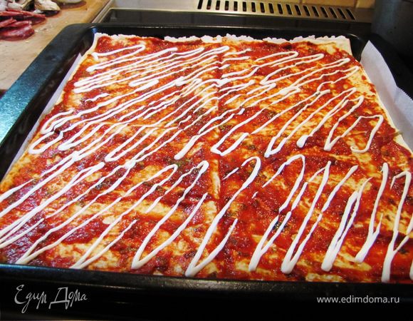 Потом я добавила чуть майонеза, что совсем не обязательно, мне так нравится.