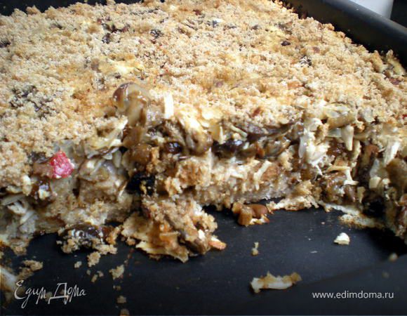 Запекаем в разогретой до 180гр.духовке 15-20 мин.И всё.