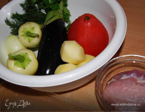 Подготовим все ингредиенты