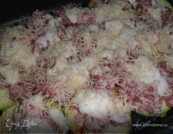 Посыпать тертым сыром