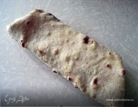 Завернуть в виде конверта.