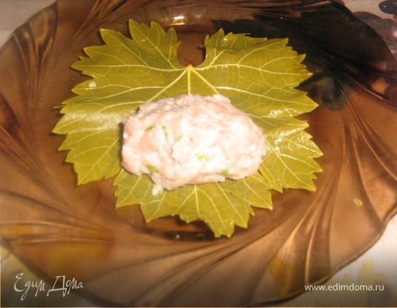 Заворачиваем фарш.