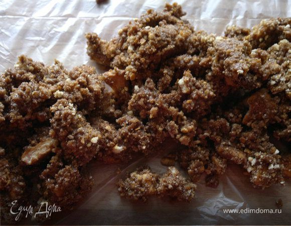 теперь готовим кулечек и выкладываем на него нашу массу 