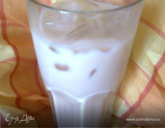 Затем кубики льда.