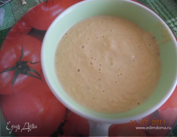 суп можно подавать в большой супнице можно разлить в тароелки, и украсить темьяном !приятного аппетита!